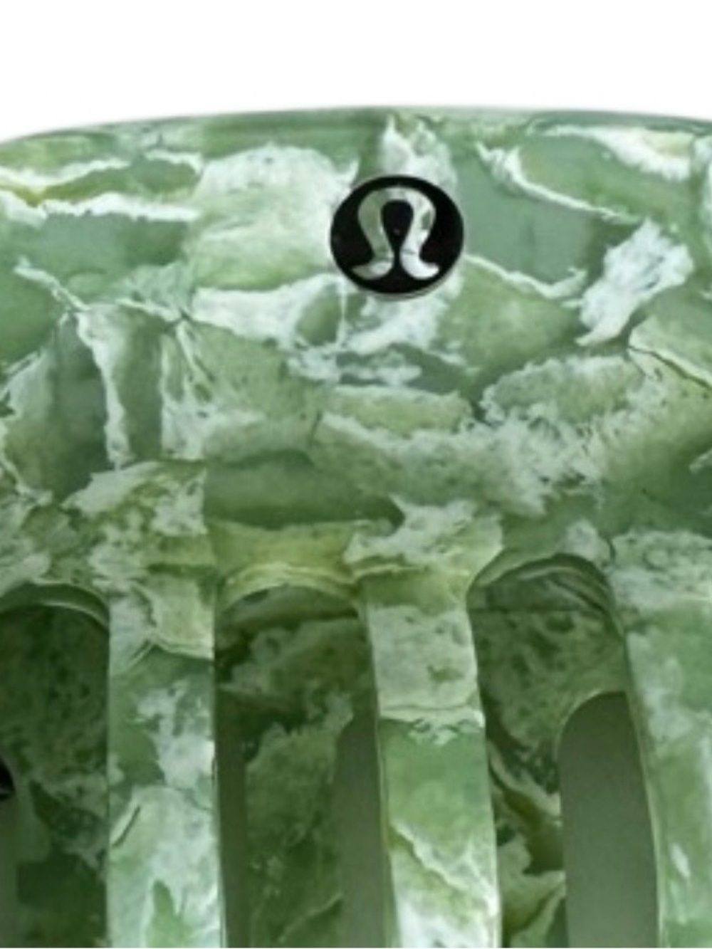Lululemon Jumbo Claw Clip Willow Leaf/Matcha Magic - Picture 13 of 16